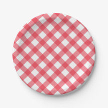 Fiesta Preppy Picnic Red Plaid Gingham
