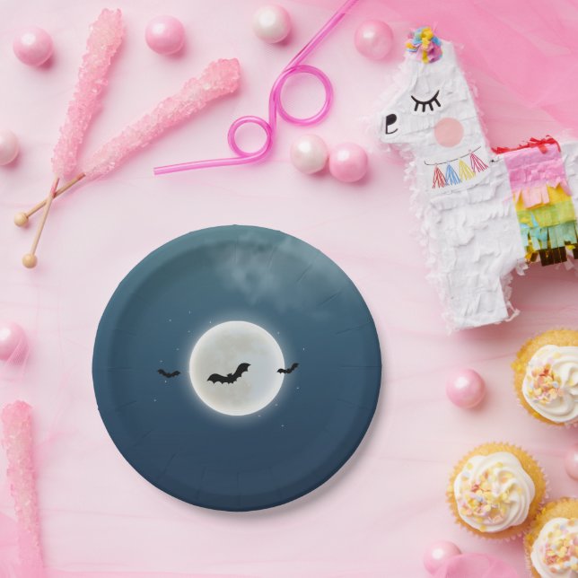 Plato De Papel Fiesta simple auxiliar (Fiesta)