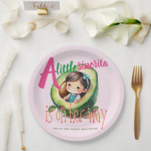 Fiesta Sinorita Baby Shower Partyware Pink