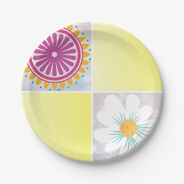 Plato De Papel Fiesta Sun (Anverso)