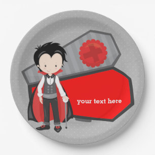 Plato De Papel Fiestas de Halloween