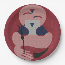 Plato De Papel Fifteen