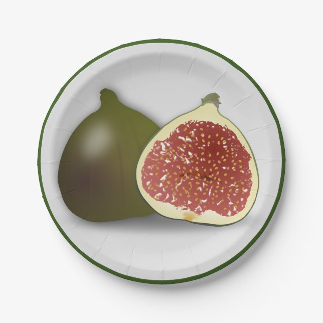 Plato De Papel Fig (Anverso)