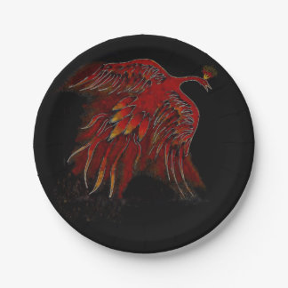 Plato De Papel Firebird/placas de papel de Phoenix