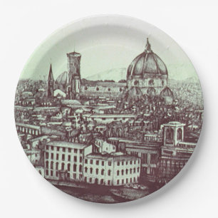 Plato De Papel Firenze
