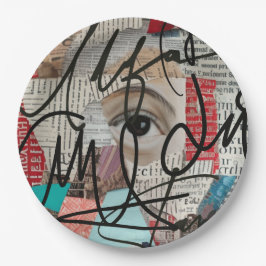 Plato De Papel Firmas