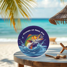 Plato De Papel Fish-Hooked on Reel Fun