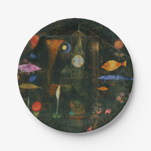 Plato De Papel Fish Magic - Paul Klee
