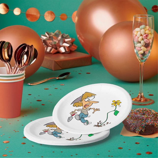 Plato De Papel Flor (Subido por el creador)