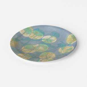 Plato De Papel Flora protectora I