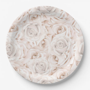 Plato De Papel Floral