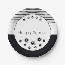 Floral Artsy Y Stripe