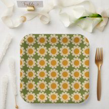 Floral Retro Daisy Spring