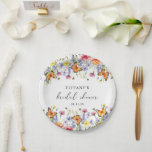 Plato De Papel Flores silvestres de mariposas Floral Ducha de nov<br><div class="desc">Presentamos nuestras "Cute Wildflowers Butterflies Floral Bridal Shower Paper Plates"! Estas deliciosas placas de papel son perfectas para añadir un toque de encanto y elegancia a las duchas de novias, bodas y eventos especiales. Adornadas con extravagantes flores silvestres y mariposas, llevan la belleza de la naturaleza a tu celebración. Ideal...</div>