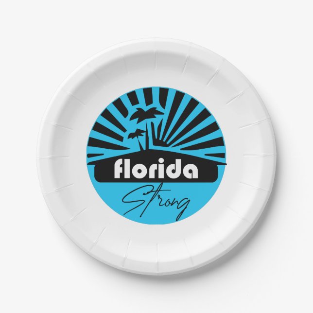 Plato De Papel Florida Strong Classic (Anverso)