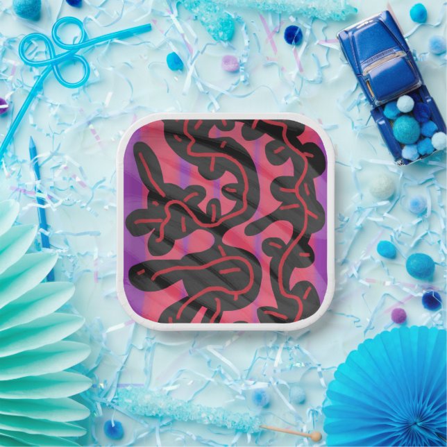 Plato De Papel FluPniK (Fiesta)
