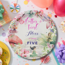 Flutter y twirt Fairy floral garden cumpleaños