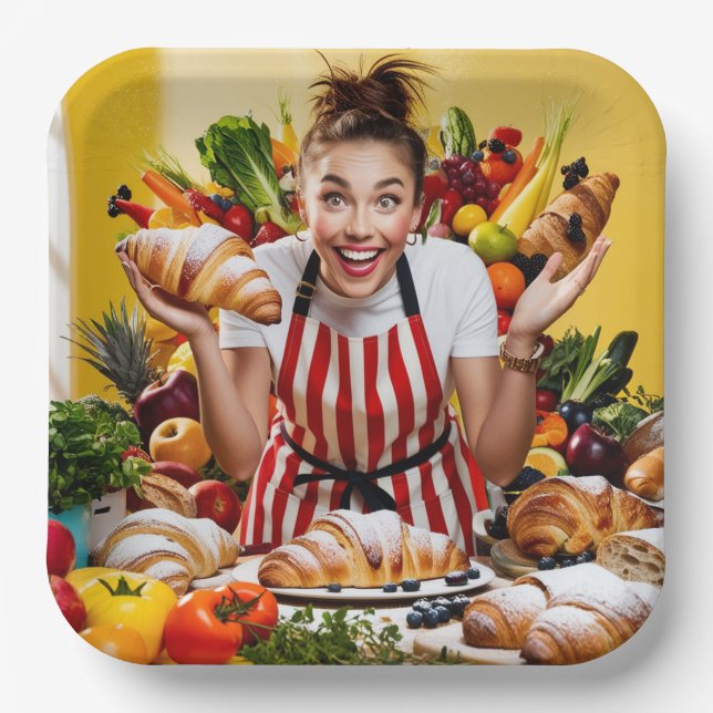 Plato De Papel foie (Anverso)