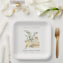 Foliage de enfermería amarillo lindo boho Baby Sho