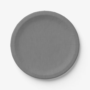 Plato De Papel Fondo gris texturizado visual calmado y simple