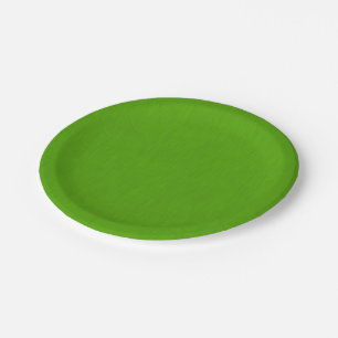 Plato De Papel Fondo texturizado verde lima tranquilo y simple