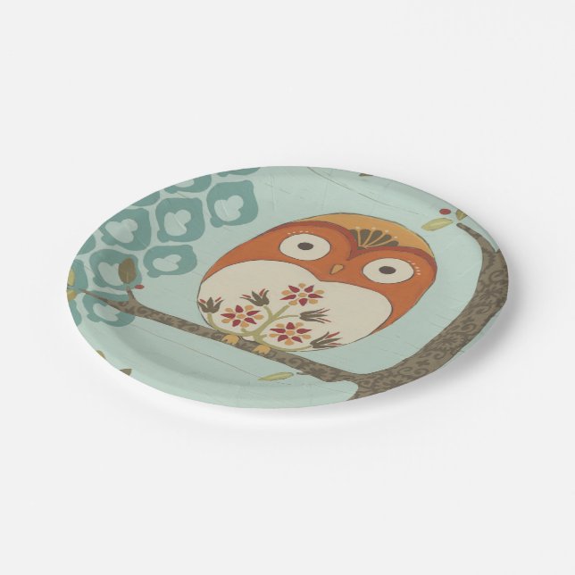 Plato De Papel Forest Whimsy I (Angular)