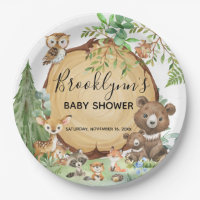 Forest Woodland Animal Baby Shower