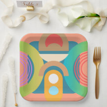 Formas geométricas de abstracto Minimalista pálido