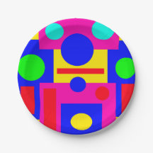 Formas geométricas de color