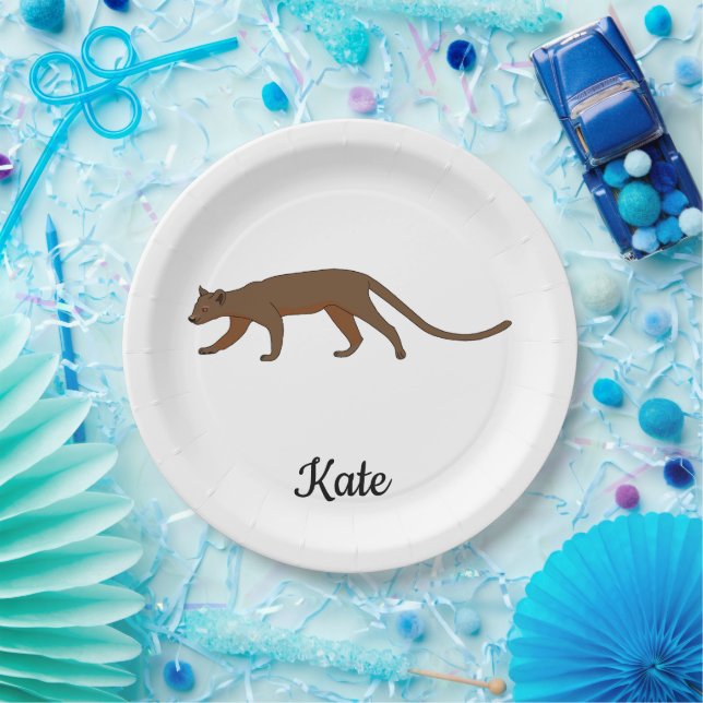 Plato De Papel Fossa (Fiesta)