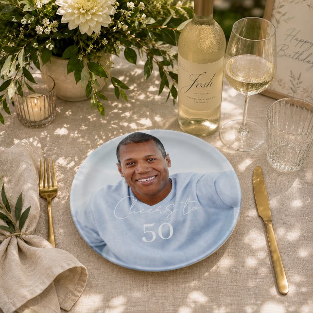 Plato De Papel Foto de brindis cumpleaños fiesta (Subido por el creador)