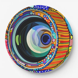 Plato De Papel Foto Phun