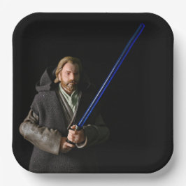 Plato De Papel Fotografía de juguete héroe de Guay