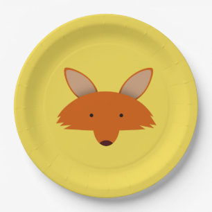 Plato De Papel Fox