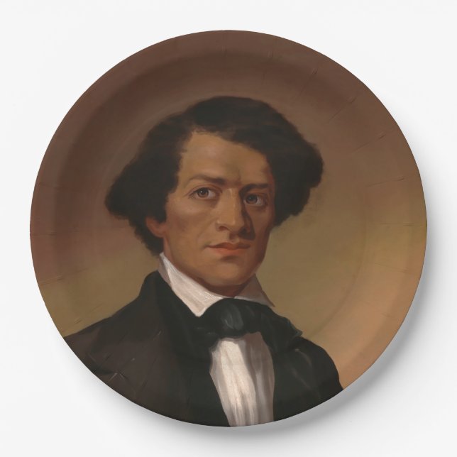 Plato De Papel Fr3d3rick Bailey Douglass: Leyenda de derechos civ (Anverso)