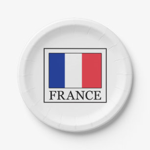 Plato De Papel Francia