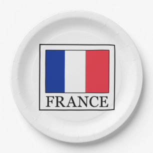 Plato De Papel Francia