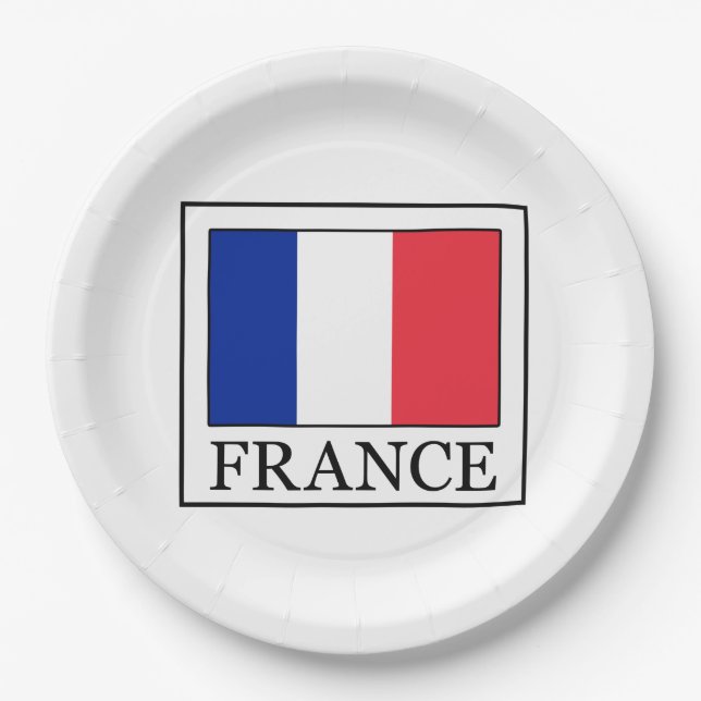 Plato De Papel Francia (Anverso)