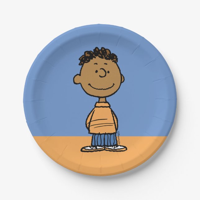Plato De Papel Franklin Smiling (Anverso)
