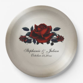 Plato De Papel French Quarter Goth Antique Gold Wedding  