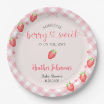 Fresa Berry Dulce Niña Baby Shower