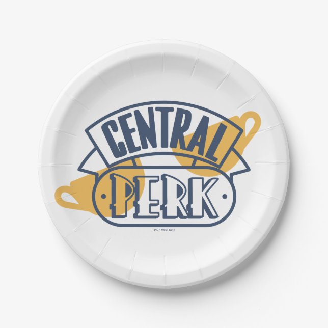 Plato De Papel FRIENDS™ | Central Perk (Anverso)