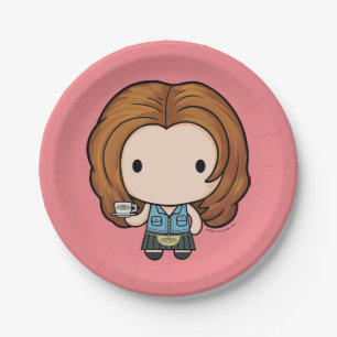 Plato De Papel FRIENDS™ Rachel Chibi