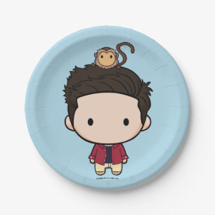Plato De Papel FRIENDS™ Ross Chibi