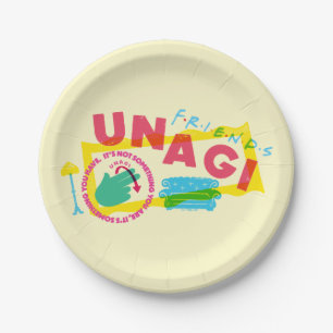 Plato De Papel FRIENDS™ Unagi