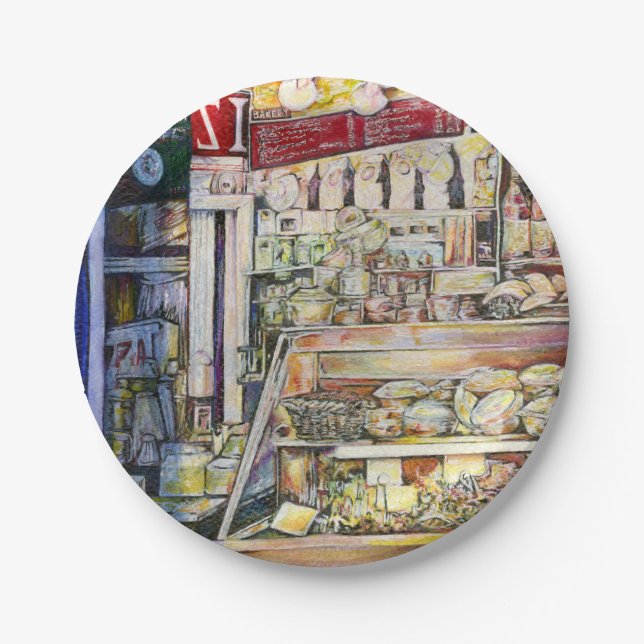 Plato De Papel Frío en calor (Anverso)