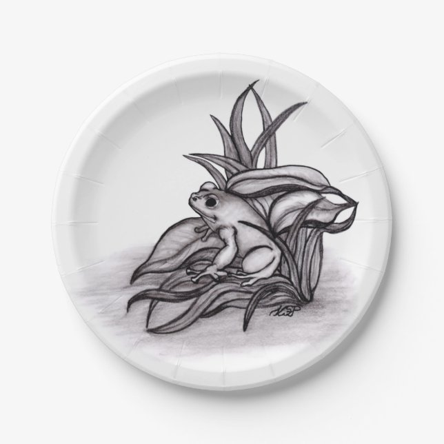 Plato De Papel Froggy (Anverso)