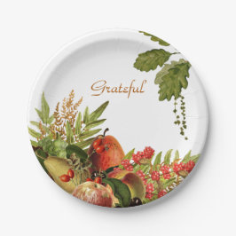 Plato De Papel Frutas en placas de papel