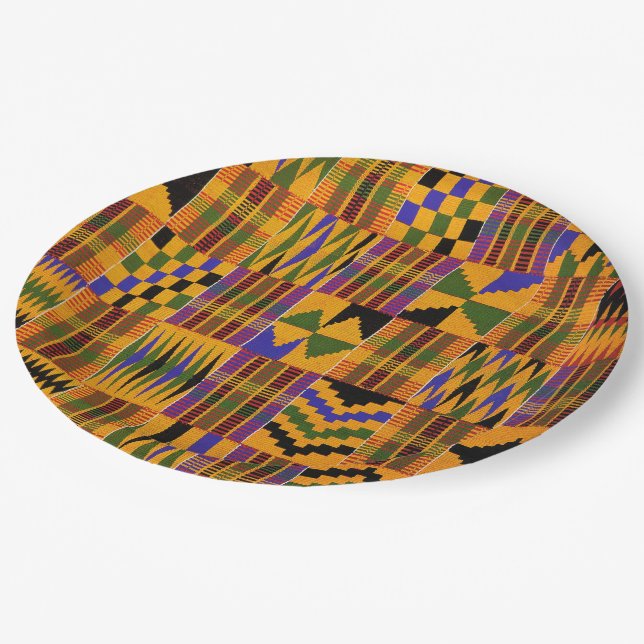 Plato De Papel Fuera de África (Angular)