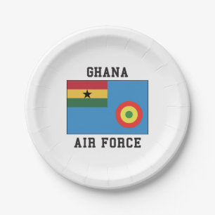 Plato De Papel Fuerza aérea de Ghana
